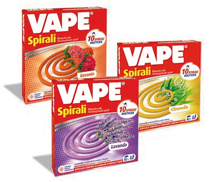 Spirali Antizanzare Misura TE 10 Pezzi. 24 Pezzi Vape - 2