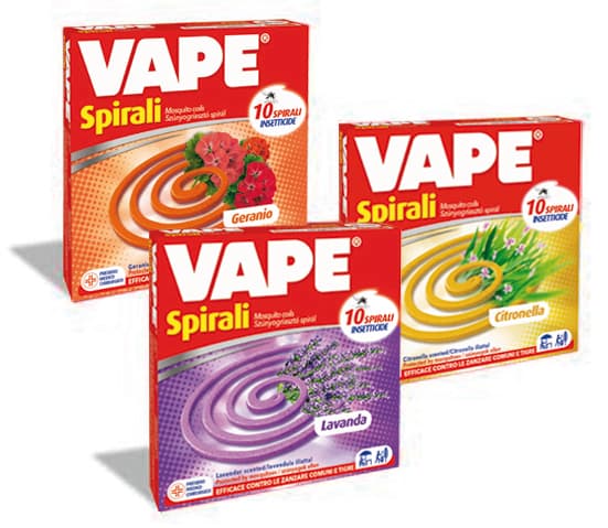 Spirali Antizanzare Misura TE 10 Pezzi. 24 Pezzi Vape - 2