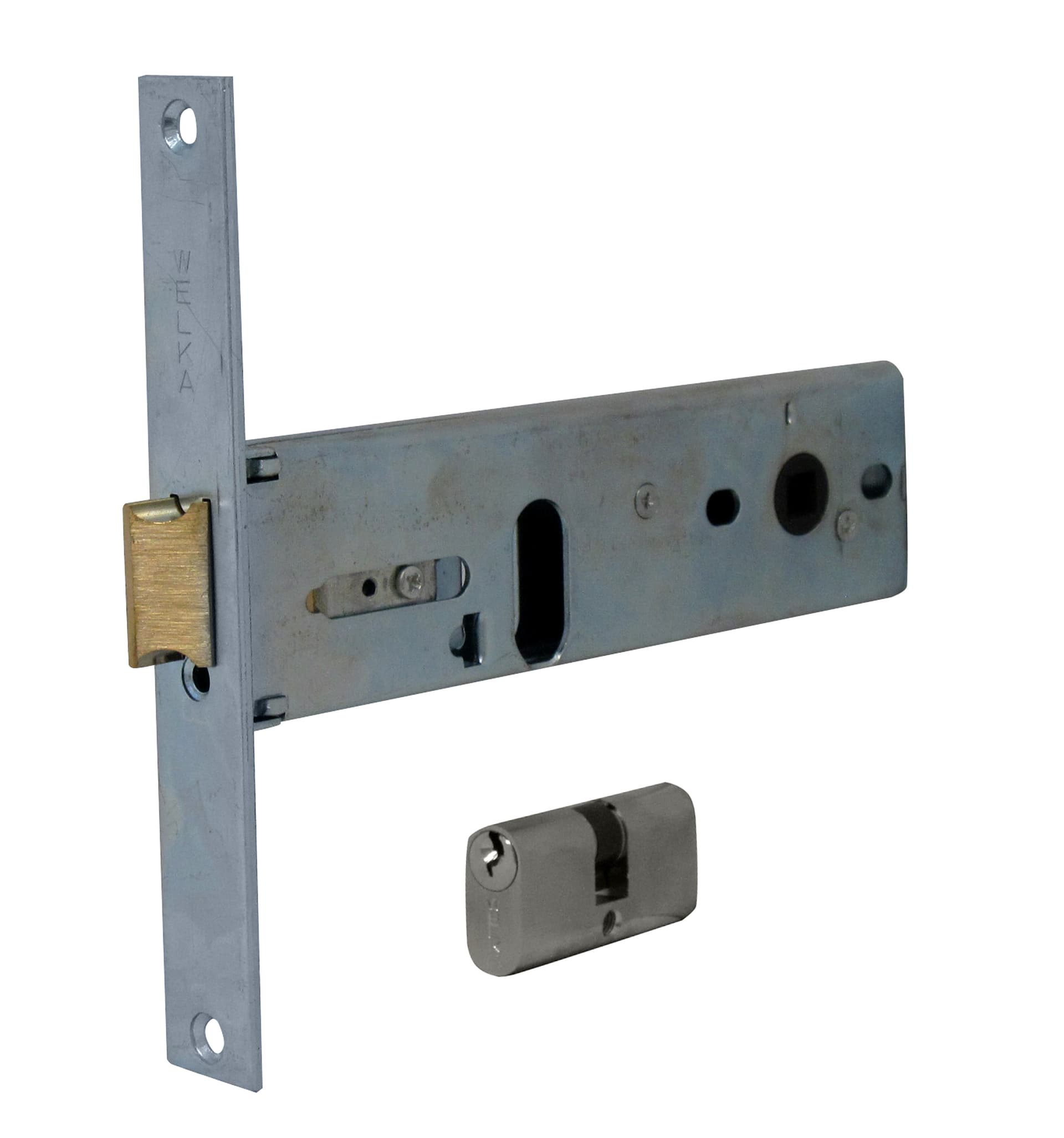 Serratura Alluminio Inf. Fasce 2M 1 2+S Art. 130 E.70 F.22 C C Welka - 2