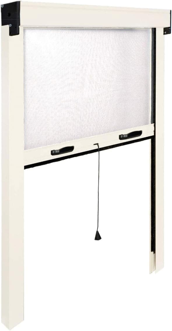 Zanzariera Verticale in Kit Colore Bianco (ral 9010) Cm 120 x 250 - 4