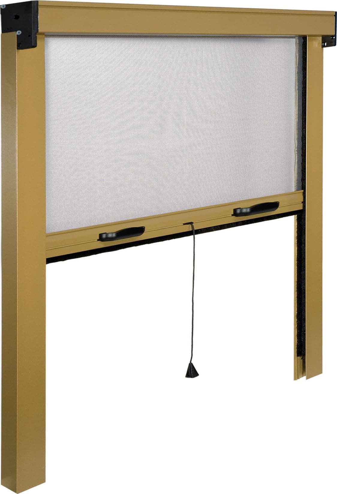 Zanzariera Verticale in Kit Colore Bronzo Cm 100 x 170 - 2