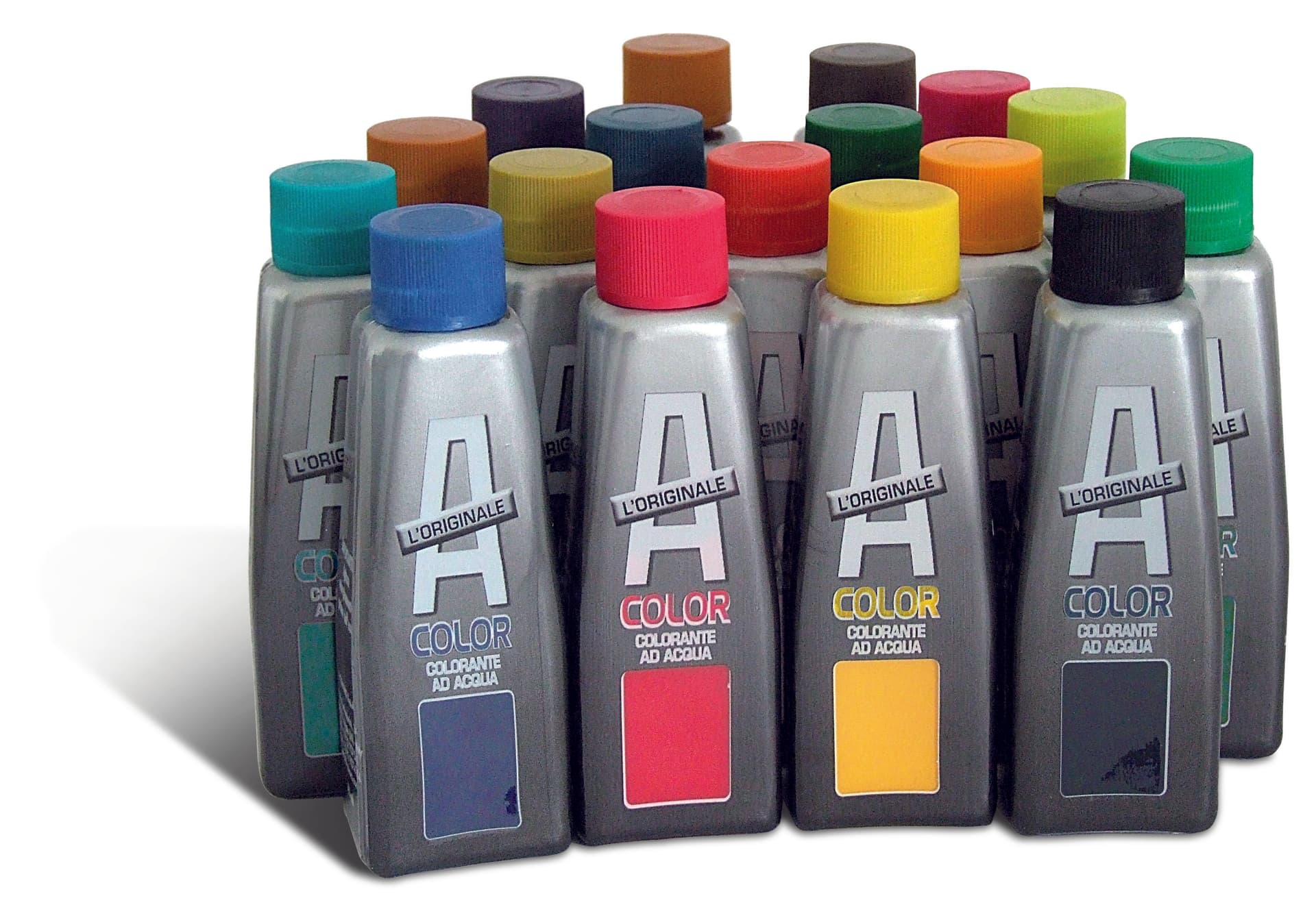 Colore Orante per Idropitture Acolor 10 (ml. 16) Colore Rosso (n° 2) 24 - 2