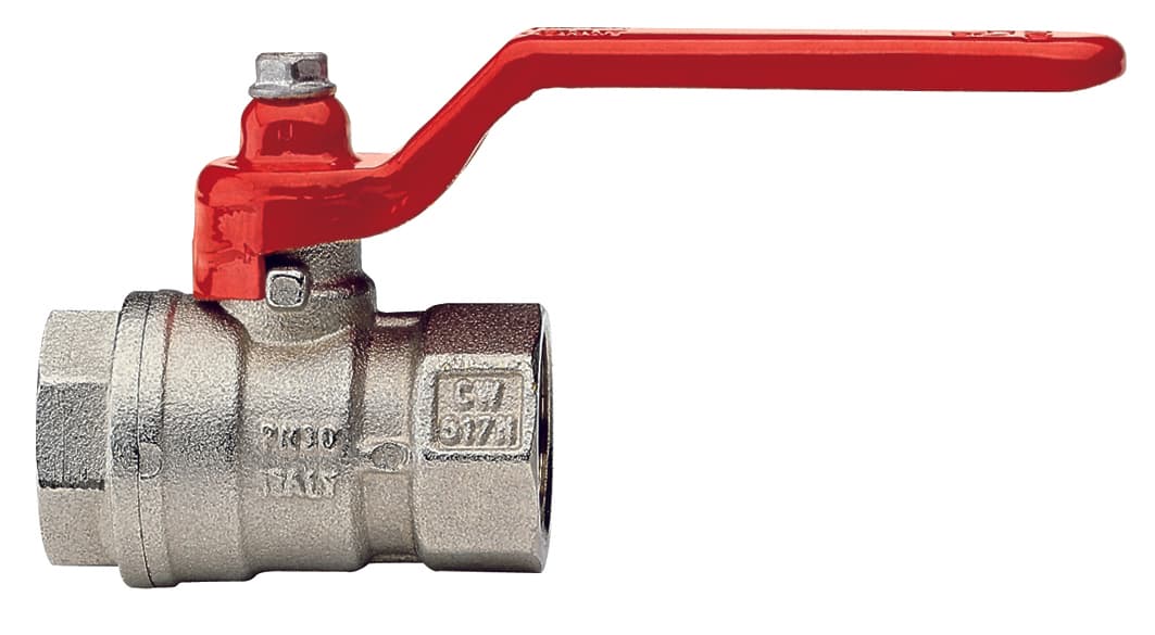 Valvola a Sfera Ideal in Ottone F F Art. 090 Misura ? 12 Pezzi Itap - 2