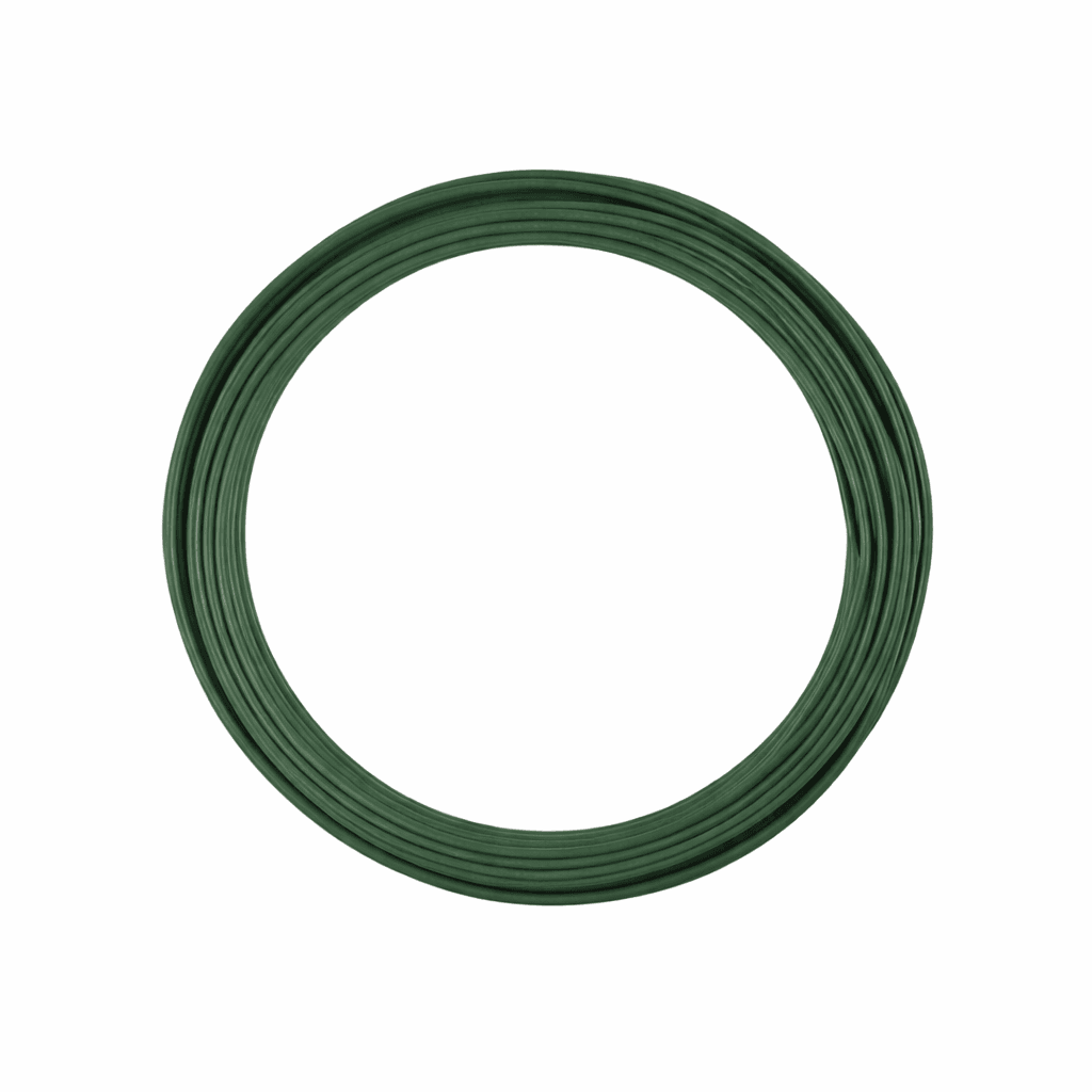 CAVETTO STENDIBIANCHERIA 20 mt. - pz.1 - colore verde  - Blister Koncreto