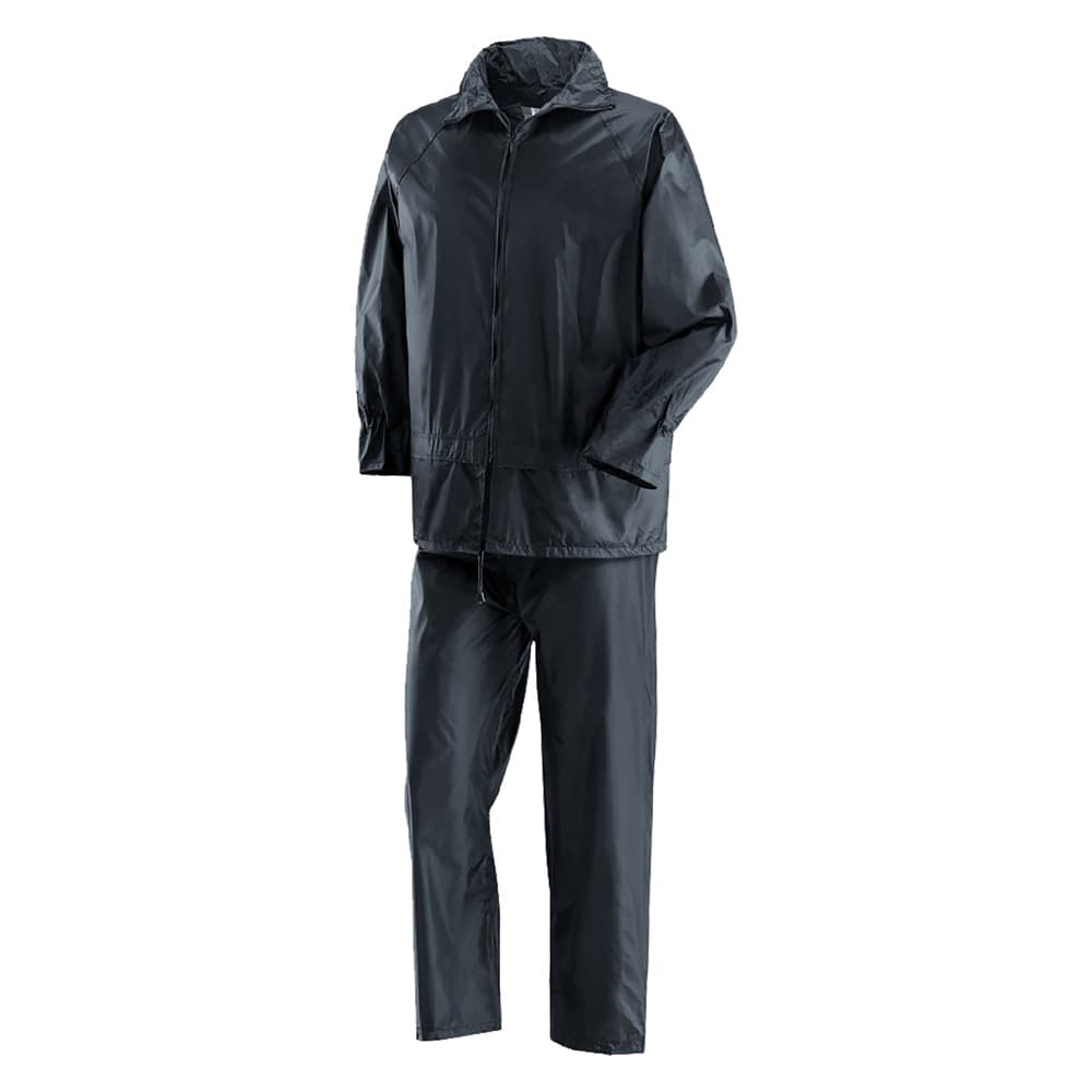 Giacca e Pantalone Impermeabili Xxxl Neri Niagara in PVC