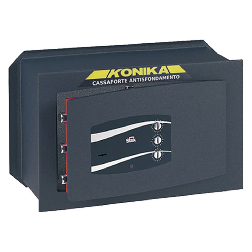 Cassaforte con Chiave e Combinazione 1246 Tk Alp 42 x 49 x 22 Stark - 2