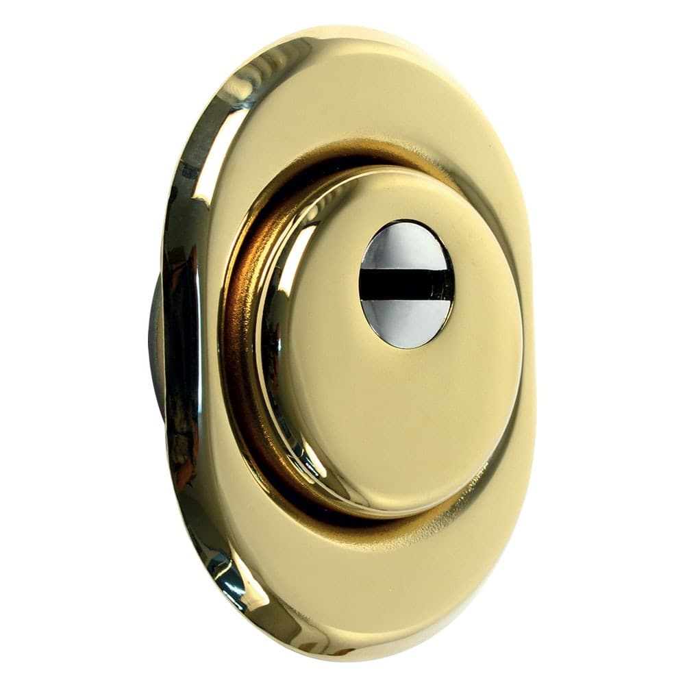 Defender Antitrapano Regolabile per Serrature H.14 Ottone 25 mm Ø 50 mm – Autres