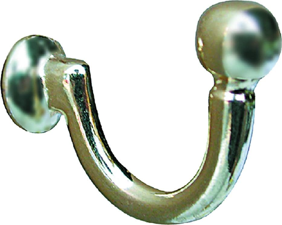 GANCIO PER TENDA piccolo mm 15 x 26 - oro- 20 pezzi  - BIENNEBI - 2