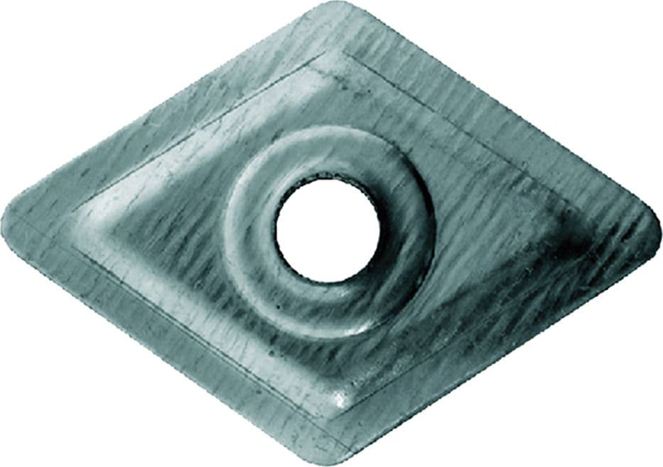 Rondella Romboidale 100 Pezzi 27 X 27 Mm Codice 404871