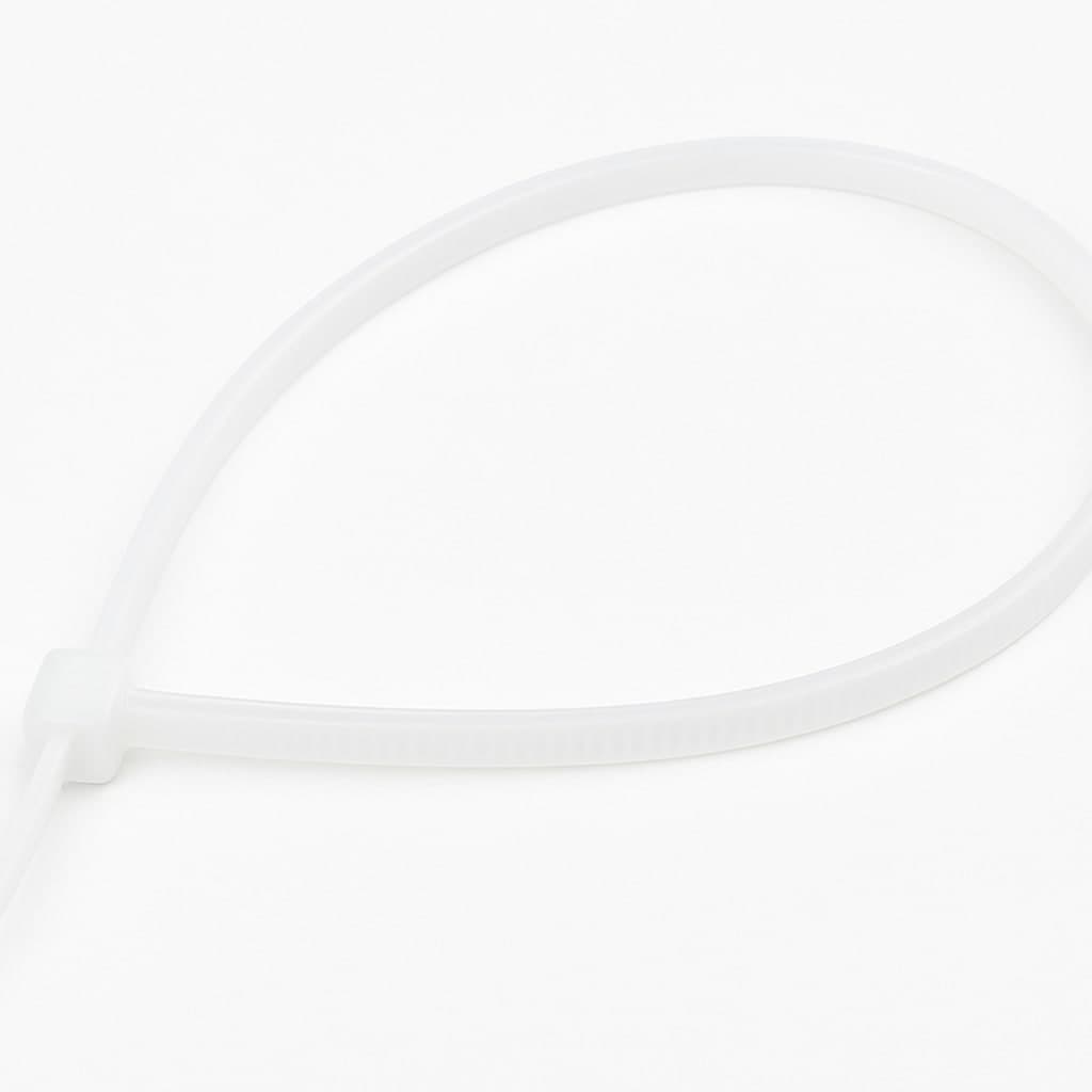 Fascetta a Strappo per Cablaggio Bianco 360 Pezzi 7,6 x 100 mm