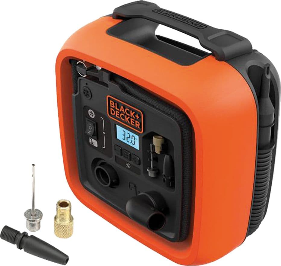 Compressore Portatile Black Decker Asi400 Xj 12v Capacità 160 Psi - 2