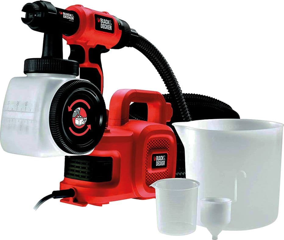 Pistola per Verniciatura a Spruzzo Black Decker HVLP400C It 450 w 1200 ml