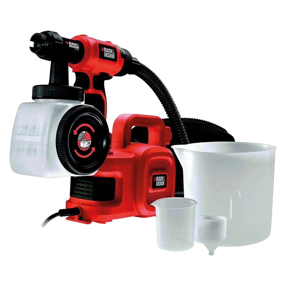 Pistola per Verniciatura a Spruzzo Black Decker HVLP400C It 450 w 1200 ml - 2