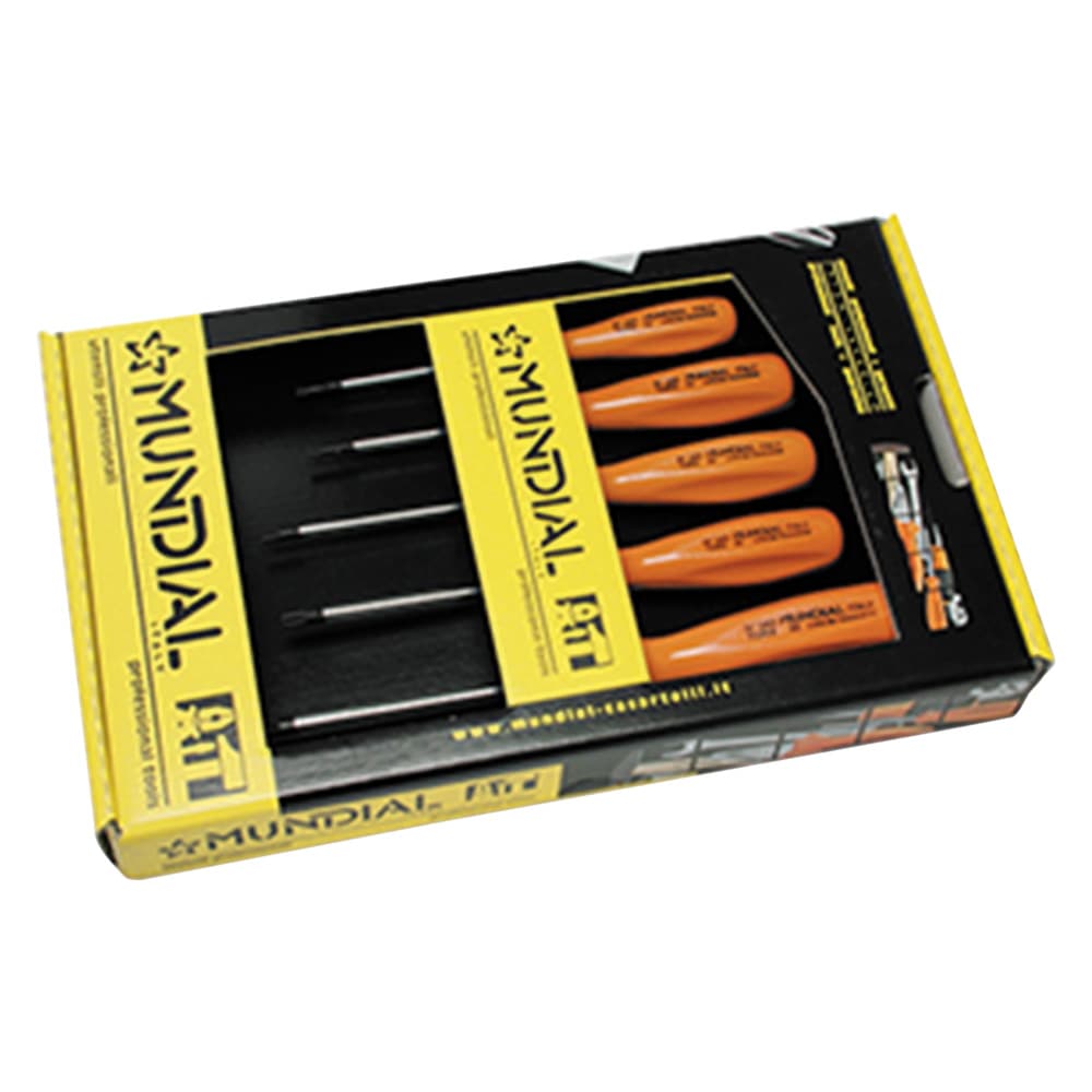 Serie Cacciaviti Torx con Foro Mundial 5 Pezzi - 2