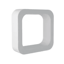 Mensola Porta Oggetti Doccia Lettering o Color Latte Damast - 2