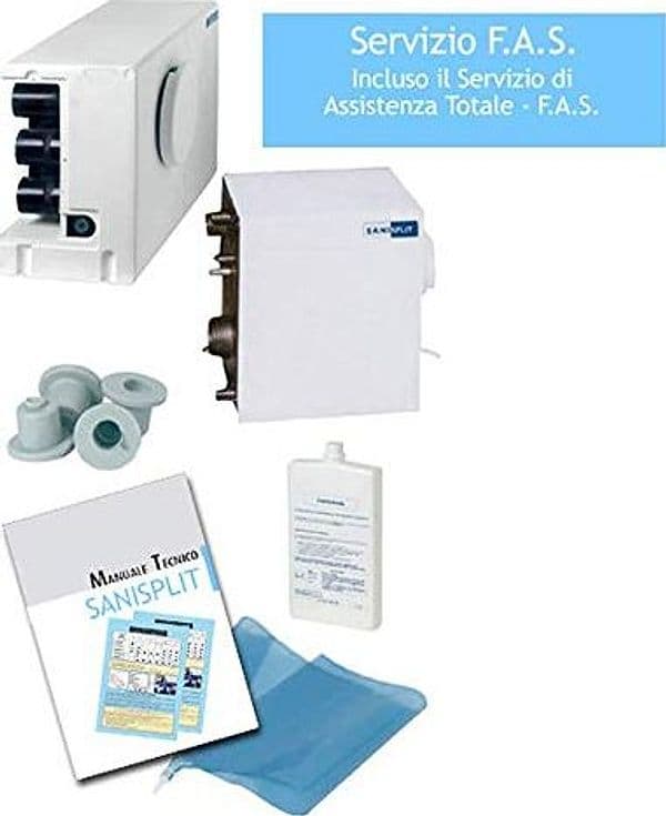 Cassetta Trituratrice per WC Trituratore Sanisplit 3 Dibitec - 2