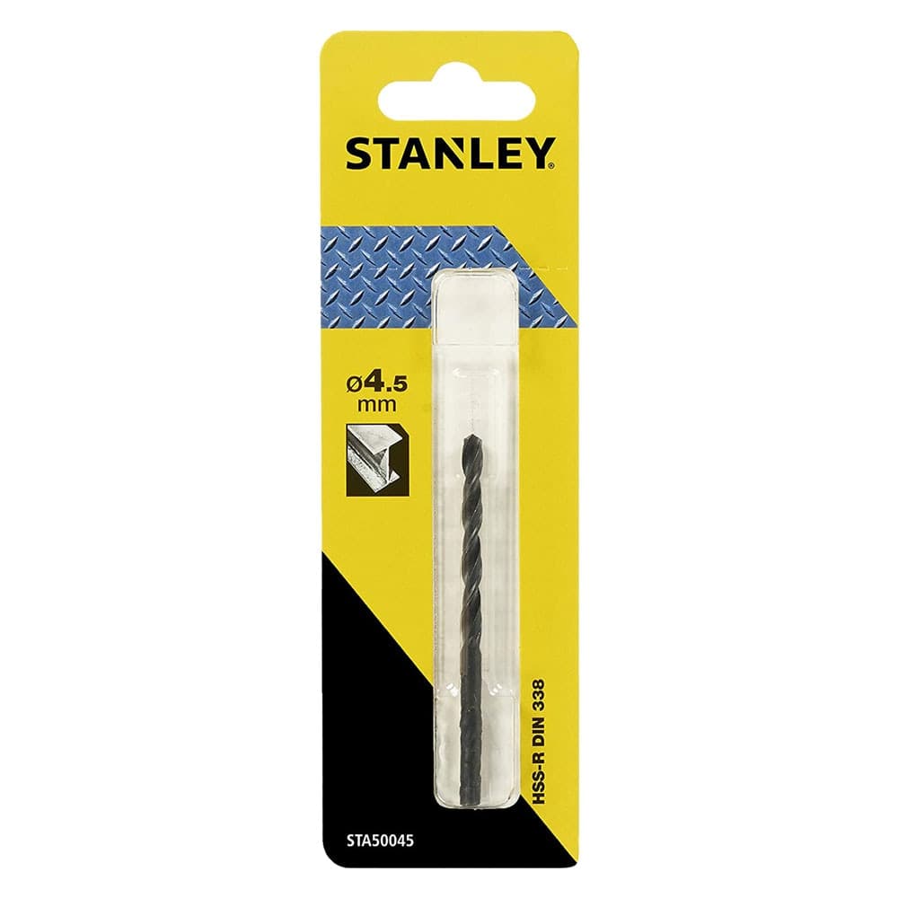 Punta per Stanley Metallo Hss R 1 Pezzo 4,5 mm