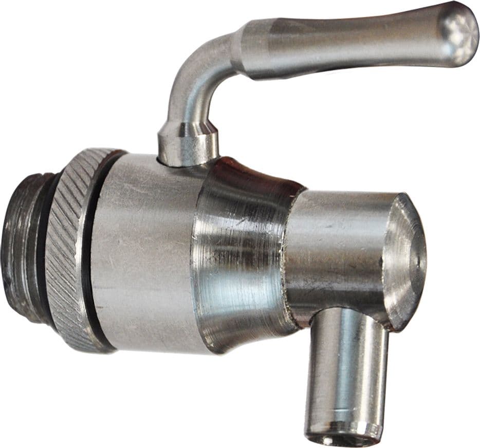 Rubinetto 1/2 Antigoccia in Acciaio Inox - 2