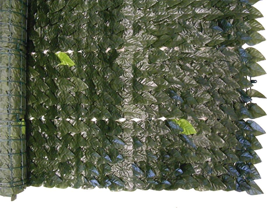 SIEPE ARTIFICIALE 'FOGLIE DI LAURO' mt 1,5 x 3  - LIF - 2