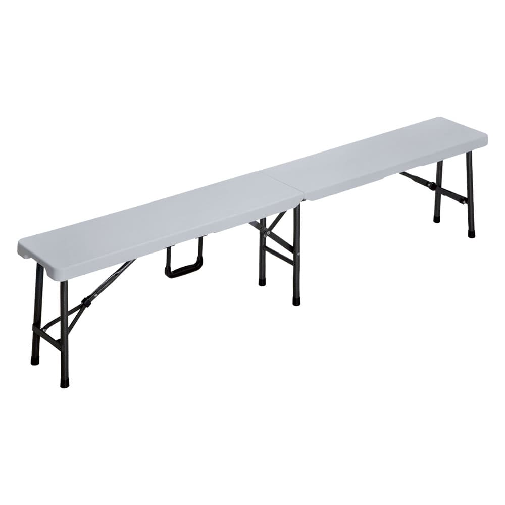 Panca Pic Nic Pieghevole H Col. Lif Party Bianco 180 x 25 cm 42 cm - 2