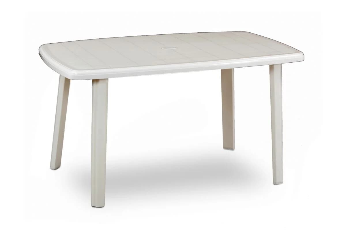 Tavolo Bica Cayman in Polipropilene Bianco - 3