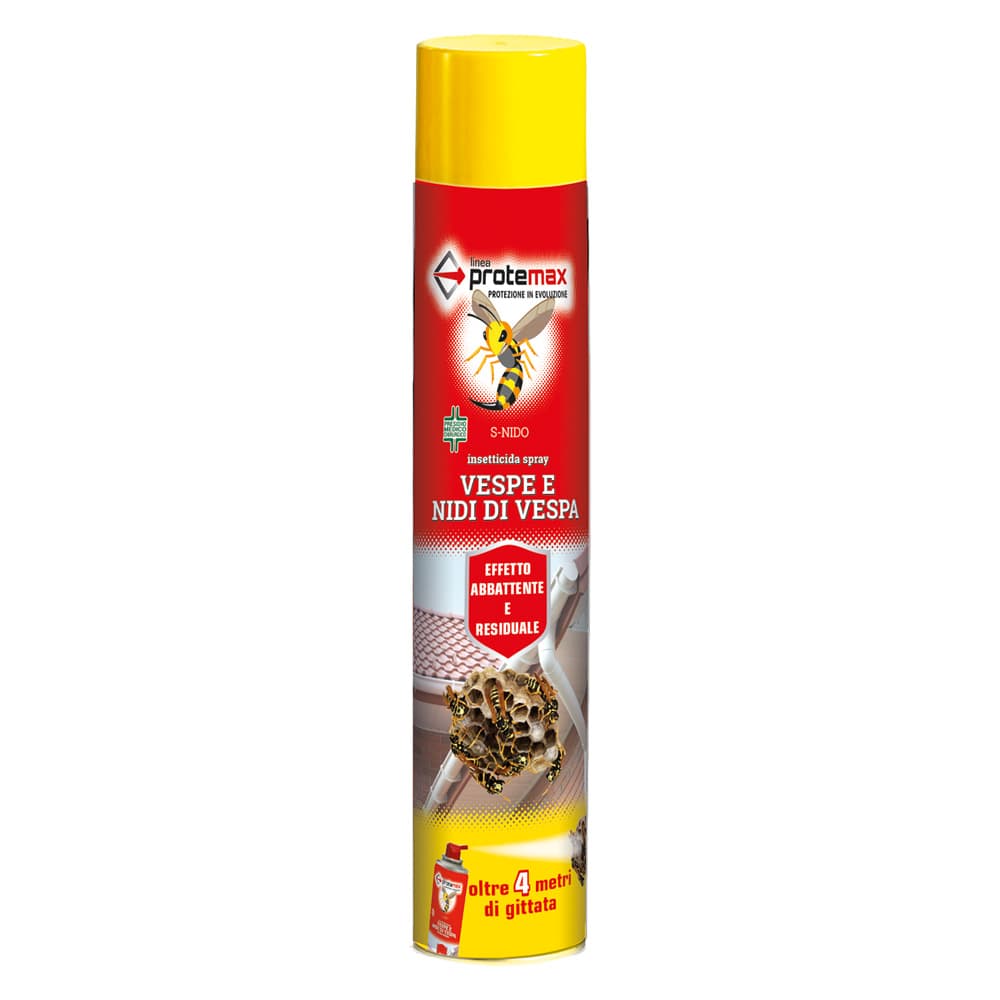 Insetticida Spray Protemax Vespe e Nidi 750 ml - 2