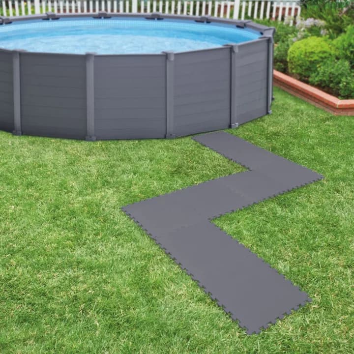 Piastrella Antiscivolo Intex Grigia 50 x 50 x 0,5 cm - 2