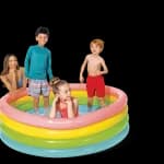 Piscina Gonfiabile Ø Intex Arcobaleno 168 x 46 cm - 3