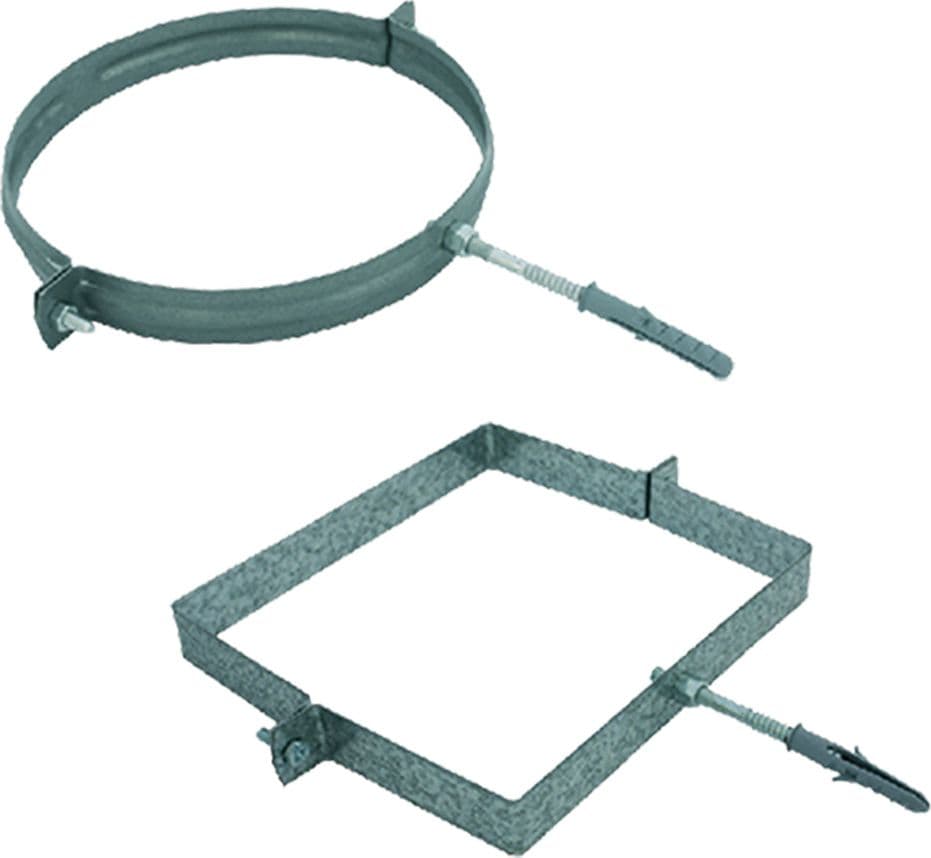 Collare per Canne Fumarie Ø 2 Pezzi 25 cm - 2