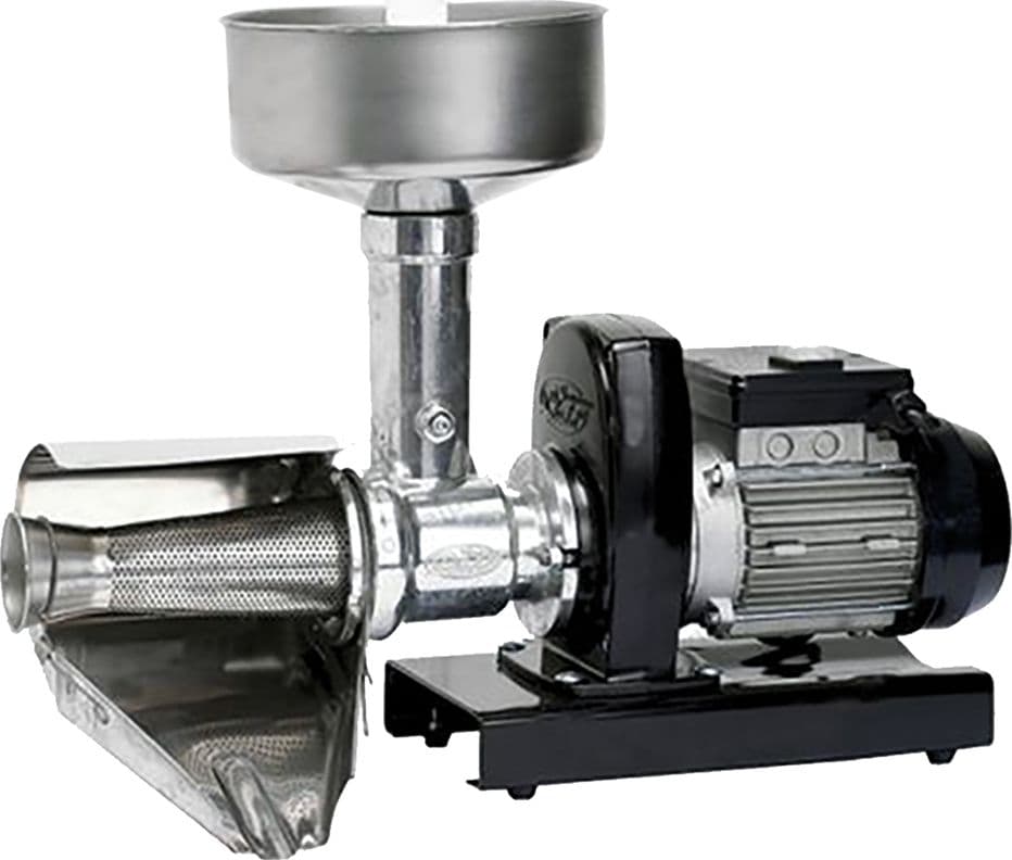 Spremipomodoro con Motoriduttore Sm3 Art 110 0,5 Hp Palumbo in Acciaio Inox - 2