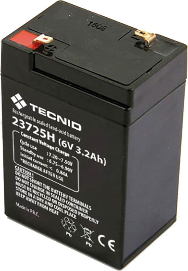 Batteria Ricaricabile Small Velamp 3,2 Ah 67 X 34 X 99 mm