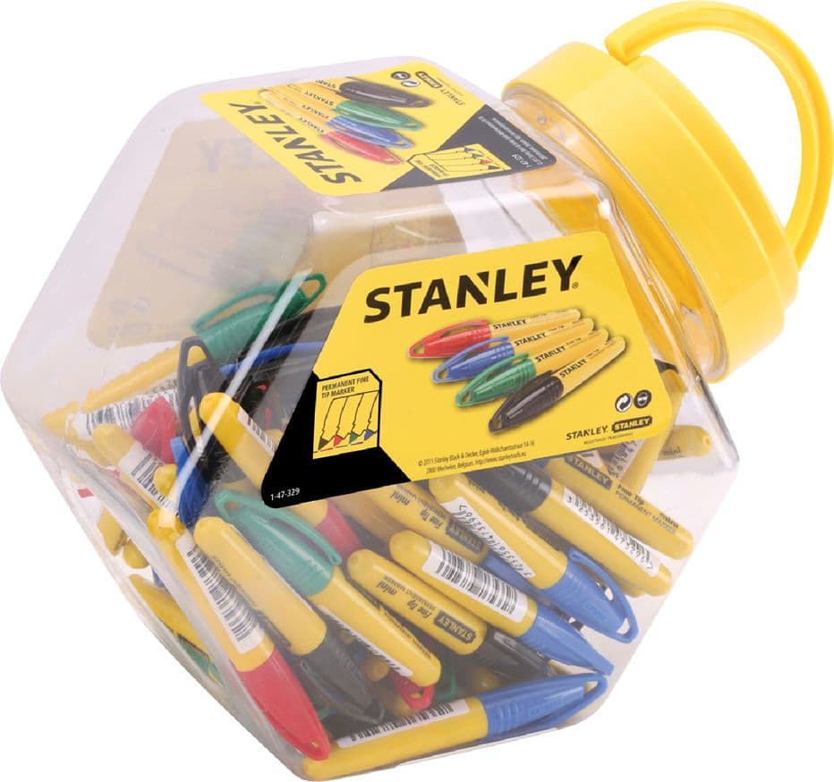 Pennarelli Indelebili Stanley 1 47 329 72 Pezzi - 2