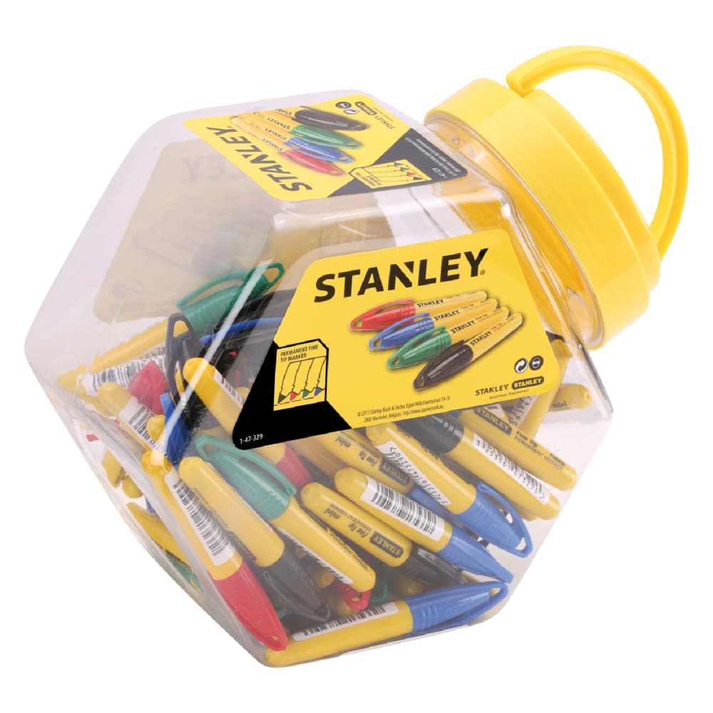 Pennarelli Indelebili Stanley 1 47 329 72 Pezzi - 2