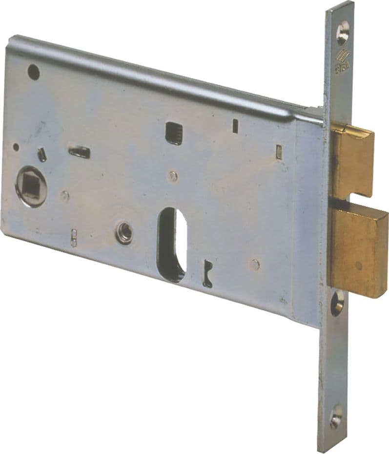 Serratura da Infilare per Fascia Cisa Alluminio Art 44460 E80 - 2