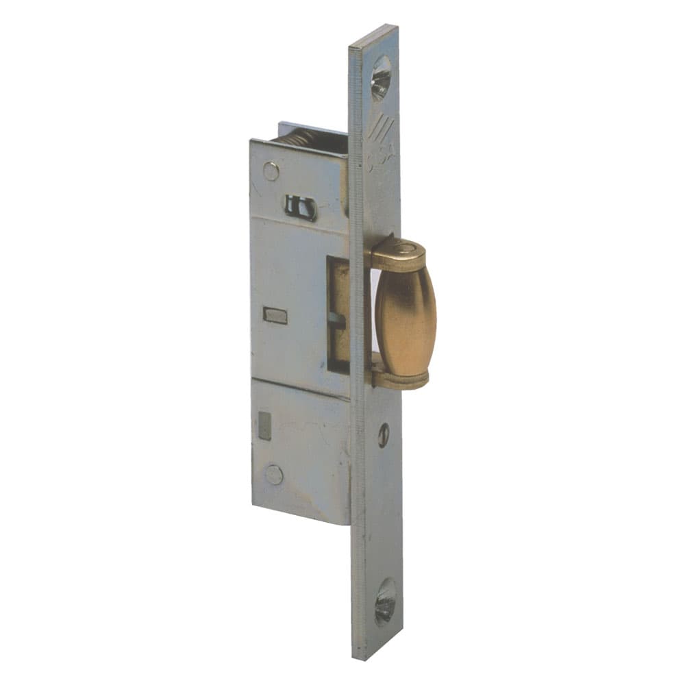 Serratura da Infilare per Montanti per Cisa Alluminio Art 44237 E15 - 2