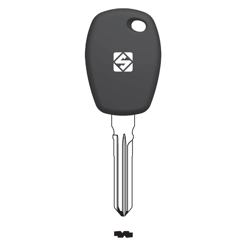 Chiavi Transponder Silca Acciaio HU116TE 5 Pezzi - 2