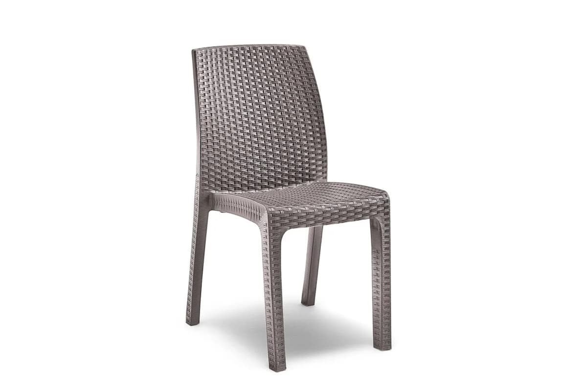 Sedia Bica Verona in Polipropilene Taupe - 3