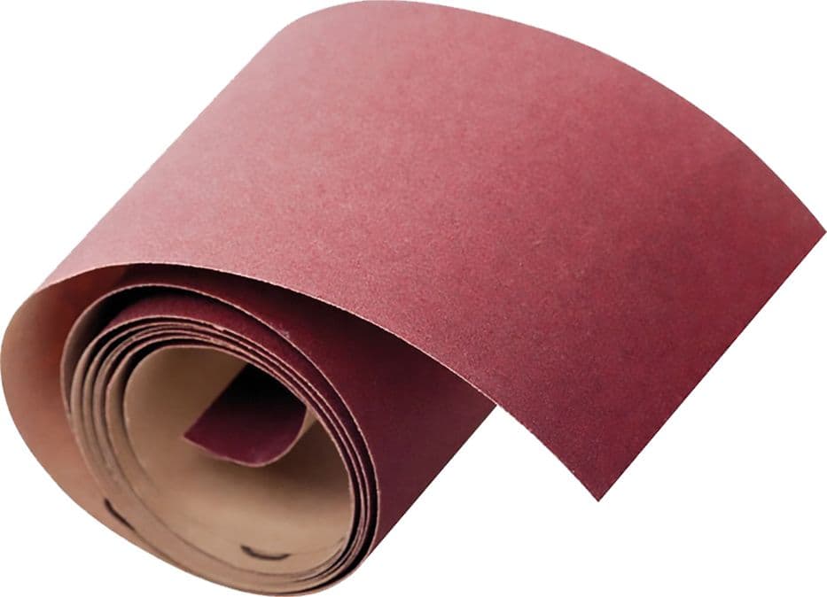 CARTA SPAZIATA ROTOLO 'GB55' grana 150  - mm. 120 x  5 mt  - GRINDING - 2