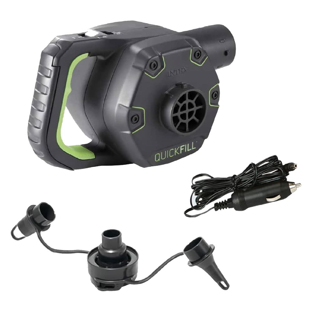 Pompa di Gonfiaggio a Batteria con Impugnatura Uso Interno Esterno Intex - 4