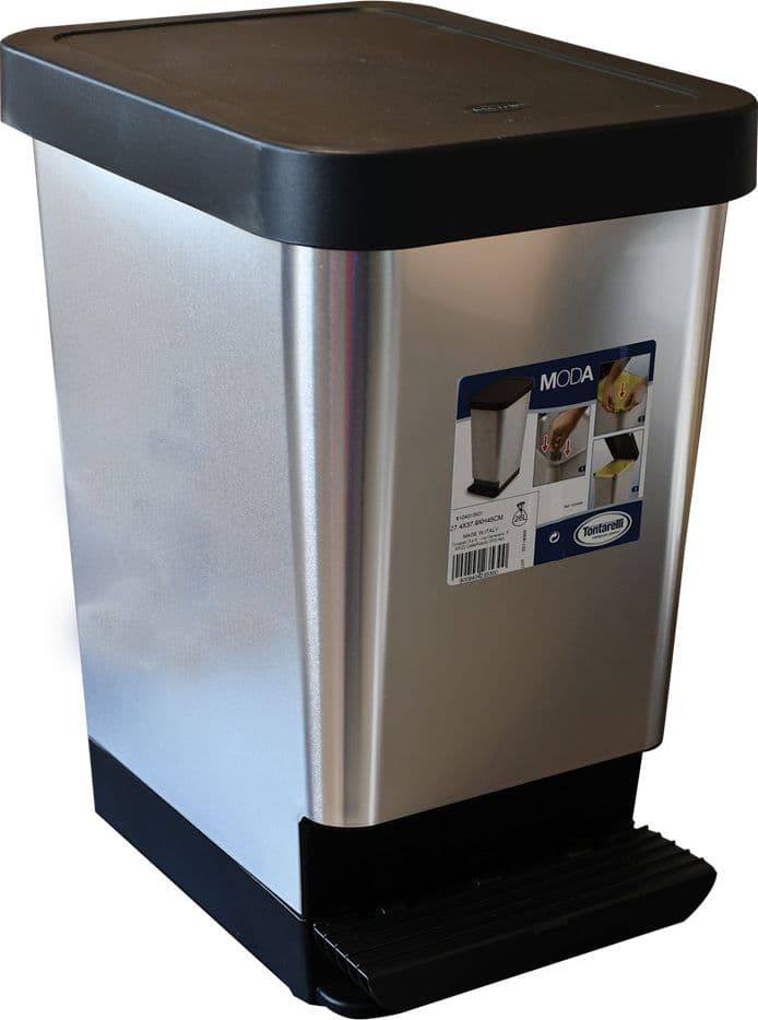 Pattumiera per Raccolta Differenziata Tontarelli 25 Lt 27,4 X 37,9 X 45 cm - 2