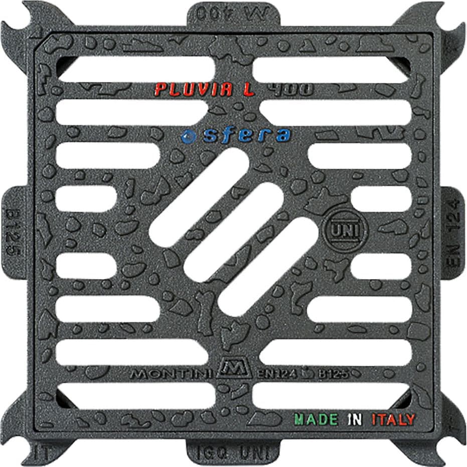 Caditoia Montini Pluvia Light in Ghisa Pluvia Light 30 x 5,3 30 kg - 2