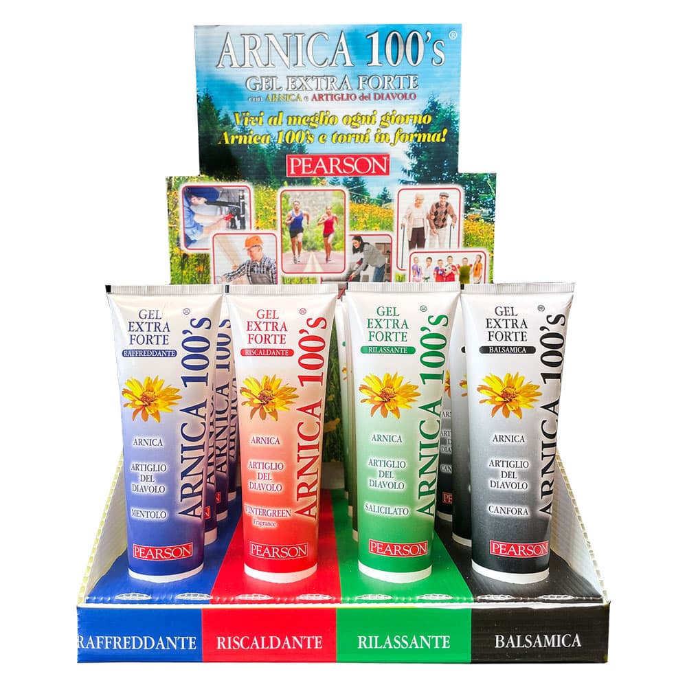 Espositore Tubetti Gel Arnica 100?S Pearson 16 Pezzi - 2
