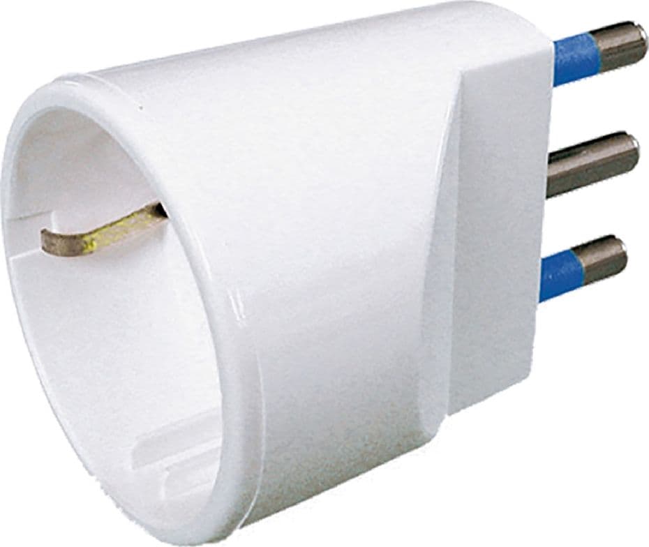 Adattatore Singolo Art Ce18b Spina 2p + T 16a Scatola Appendibile 4 Pezzi - 2