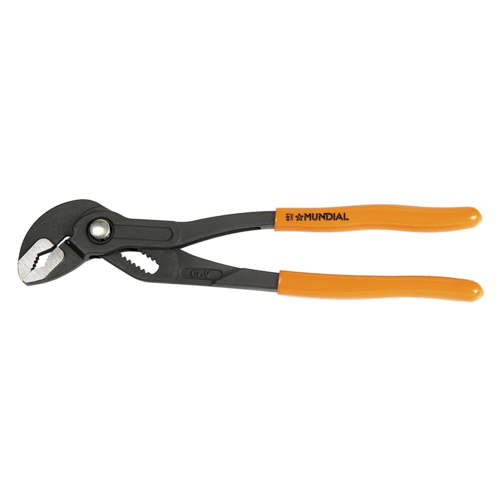 Pinza Poligrip Regolabile Cerniera a Pulsante Mundial 240 mm - 2