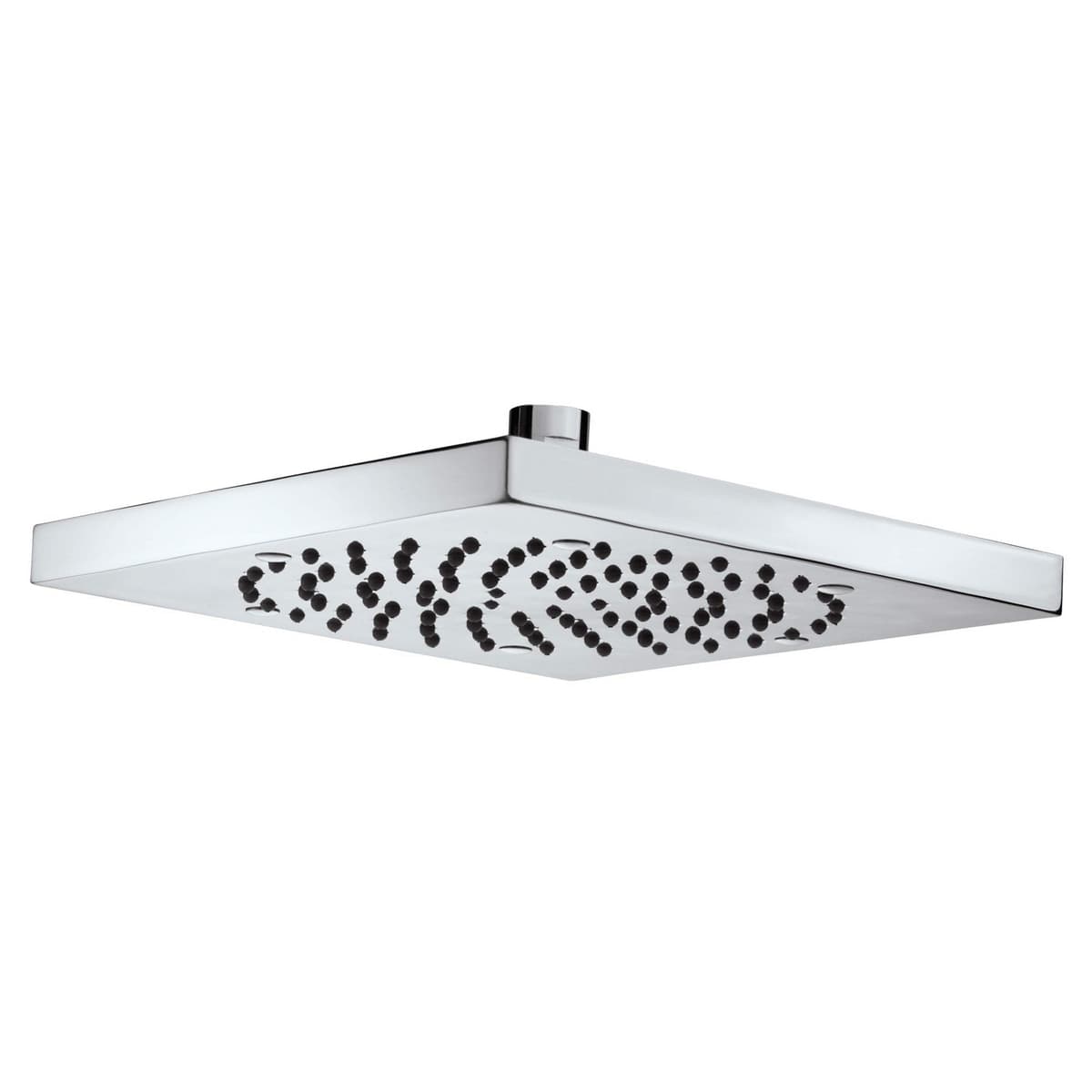Soffione Doccia Cube Autopulente 210 x 210 con Snodo Cromo Bossi - 2