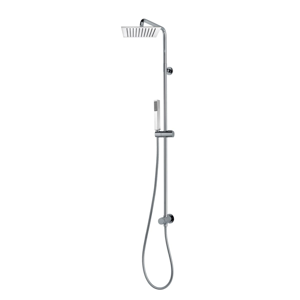 Colonna Doccia Tetis Renovation con Soffione Quadro Bossi Cromo - 2