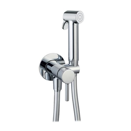 Set Rubinetto Miscelatore a Incasso Tondo con Shut Off Dh Cromo - 3