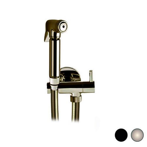 Set con Idroscopino + Flessibile + Supporto Ottone Tondo Nichel Remer - 2