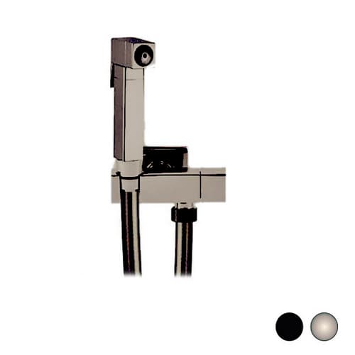 Set con Idroscopino + Flessibile + Supporto Quadro Ottone Nichel Remer - 3