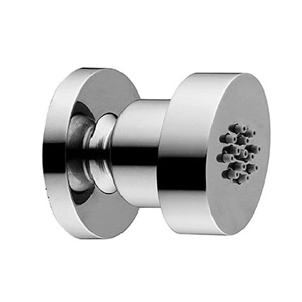 Soffione Doccia per Getti Laterali Ellittico con Rosone Paffo Ø 48 mm - 3